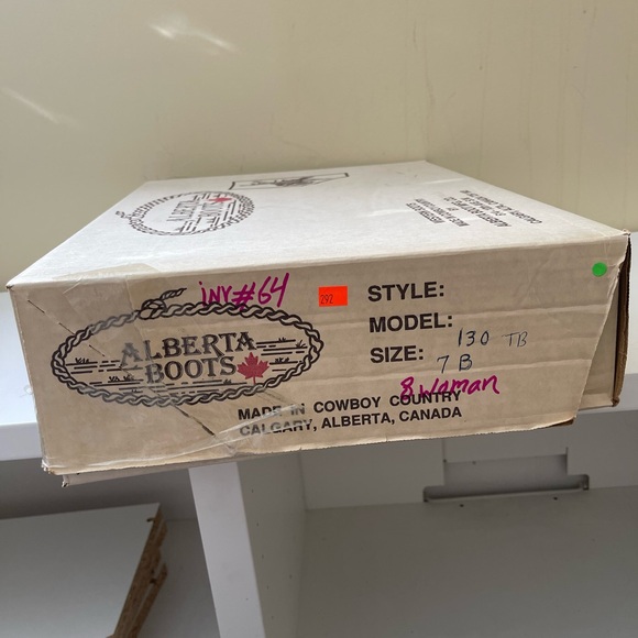 NWT Alberta Boot Company Gray Cowboy Western Boots Women Size 8 US - Picture 8 of 8